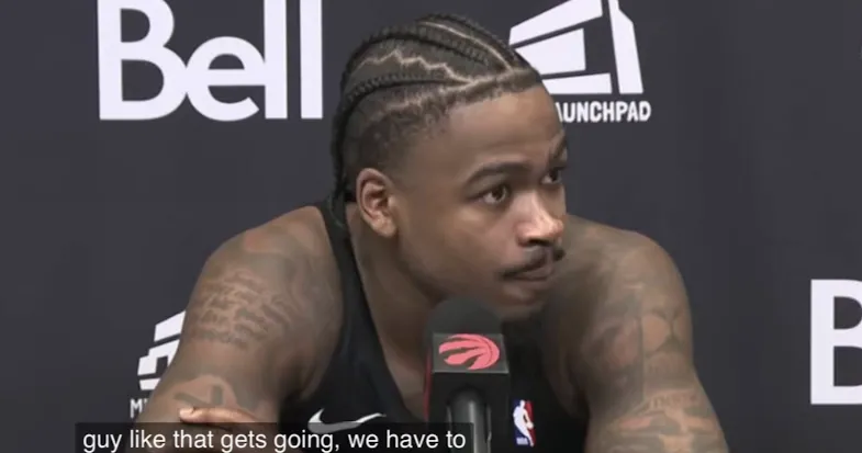 谢德谈迪克：他的状态在回暖并保持自信，在防守端全力以赴