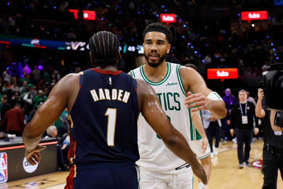 NBA-哈登19+10塔图姆20分 骑士不敌凯尔特人